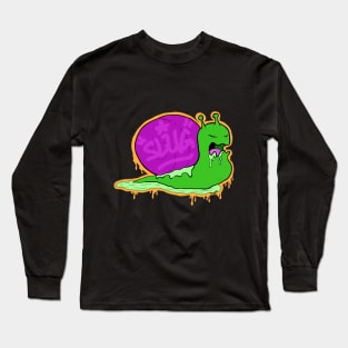 Graffiti Slug Long Sleeve T-Shirt